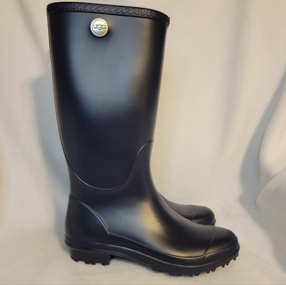 UGG Shaye Rain Boots Navy - 7